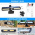 Solar Wall Lights Outdoor,Waterproof Solar Street lamp Dusk to Dawn, Clip Lamp Wall Hanging Solar Light for Home Outdoor Garden (1 Pack)...