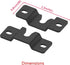Sound Bar Wall Mount Brackets for VIZIO Sound BarSoundbar Mounting Bracket for VIZIO SoundBar SB3851C0SB3630E6SB3621nF8MSB4551D5 Speaker with Wall...