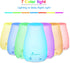 Diffuserlove Essential Oil Diffusers 200ML Remote Control Ultrasonic Mist Humidifiers BPA-Free Aromatherapy Diffuser with 7 Color Lights, Auto Shu...