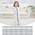 Long Sleeve Sleep Sack, 100% Cotton Baby Sleeping Bag 0-18 Months Baby Wearable Blanket Super Soft Temp Regulating Premium Infant Toddler Kids Sle...