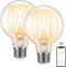 Linkind G25 Globe Smart Edison Bulbs, 2700K-6500K Tunable and Dimmable WiFi Edison Bulbs, 8W(60W Equivalent) Vintage Light Bulbs 800lm, Compatible...