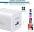 USB Charger Cube, Wall Charger Plug, AILKIN 1A 1-Port USB Power Adapter Charging Station Box for Apple iPhone AC Cargardor Wall Outlet Multi 5 Pac...
