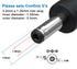 3Pack 6FT 5V DC Power Cord USB to DC 3.5mm x 1.35mm Barrel Jack Adapter Connector Charging Cable Plug...