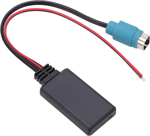 Acouto Bluetooth AUX in Cable Adapter Stereo Input Cable Bluetooth Adapter Replacement for Alpine CDE?W203Ri X303 X305 X301 for CDA-9852/E for CDE...