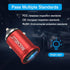 USB C Car Charger Adapter Fast Charging 38W (PD18W/QC20W) Dual Port Cigarette Lighter Compatible with iPhone Series; iPad; Samsung Series (red)...