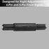 Fiber Optics Flip up Front Sight Adjustment Tool, 4&5 Prong A1&A2 Types Iron Sight Elevation Tool...