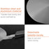 5.5inch Stainless Steel Induction Cooktop Adapter Plate, Heat Diffuser for Glass and Electric Cooktop, Detachable Handle...