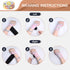 INDEEMAX 2 Pack Copper Wrist Brace Support for Carpal Tunnel, Pain Relief, Arthritis, Tendonitis, Adjustable Wrist Braces Compression Wraps Both H...