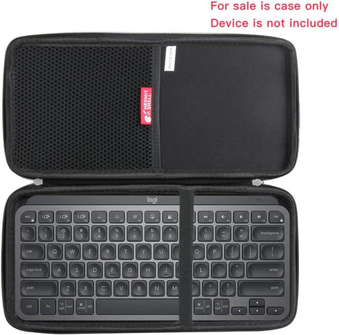 Hermitshell Hard Travel Case for Logitech MX Keys Mini Minimalist Wireless Illuminated Keyboard (Black)...