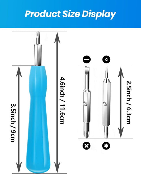 Doorbell Screwdriver Replacement, Doorbell Screwdriver Bit Set for Ring Video Doolbell, Battery Change, Doorbell 2 3 Pro and Elite Ring Doorbell S...