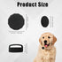 2pcs Dog Collar Holder for AirTag, Waterproof Dog Collar Holder Anti-Loss Soft Silicone Protective Case Cover for Pets Dog Cats Compatible with Ap...