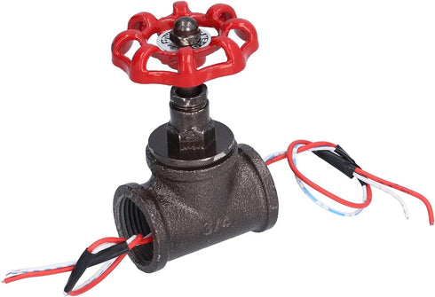 Retro Industrial 3/4in Stop Valve Rotating Light Switch, Unique Design, Suitable for Table Pipe Lamp, Steampunk Lamp Switch...