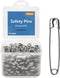 ZIPCCI 3 Inch Large Safety Pins - 100 Pcs Heavy Duty Steel Wire Pins (Large Size)...
