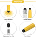 MECCANIXITY Stylus Pens for Touch Screens Dual Rubber Tips Capacitive Stylus Tablet Pen Sensitivity Precision for Universal Touch Devices, Gradien...
