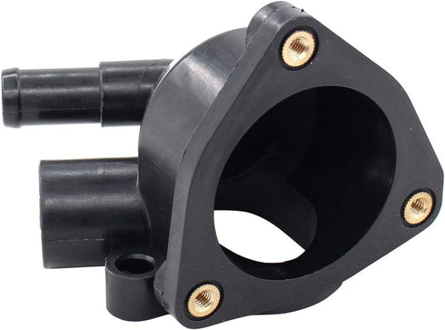 NewYall Engine Coolant Thermostat Housing Case with Gasket for Honda CR-V 2.4L l4 2003-2006, Civic 1.7L l4 2002-2005, Acura RSX 2.0L l4 2002-2006...