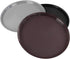 Cand Plastic Round Serving Trays, 3 Packs...