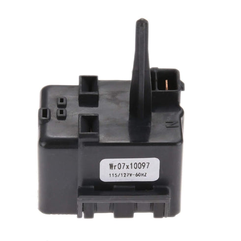 DRELD WR07X10097 Relay and Overload, Replacement for GE, Whirlpool, KitchenAid, Maytag Refrigerators, Replaces 1265640 AP4300623 2319794 61006022