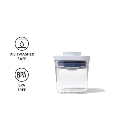 OXO Good Grips POP Container - Airtight Food Storage - Mini Square Mini 0.2 Qt Ideal for spices and dried herbs...
