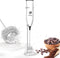 DOUBLE WHISK Powerful Milk Frother Handheld Foam Maker, Mini Whisk Drink Mixer Blender for Coffee, Cappuccino, Latte, Matcha, Hot Chocolate, With ...