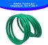 50PCS O-Ring Replacement, OEM#11105 Vehicle Oil Drain Plug Gasket, Wear Resistance Nitrile Rubber Automotive Petrol Pump Seal Accessories, Univers...