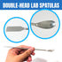 Scientific Lab Tools Pack for Basic Starter, Chemistry Set - Crucible Tongs Lab Spatula Scoop U-Shape Spoon Test Tube Clamps Stainless Steel Force...