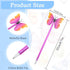 18 Pcs Butterfly Party Favor Pens, Novelty Pens for Women Teacher Girls Kids, Cute Butterfly Pens Bulk, Fancy Back to School Office Home Writing S...