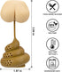 Noviko 2 Pack Butt Poop Tea Infuser for White Elephant Gift,Silicone Cute Tea Infusers for Loose Tea...