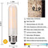 Dimmable T10 Frosted Led Tubular Bulb 8W,Warm White 2700K Filament Light Bulbs 70 Watt Equivalent,E26 Base Bulb for Desk Lamp,Bathroom,Cabinet Dis...