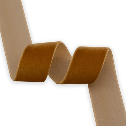 Nylon Velvet Ribbon Single Faced,1 Inch X 25Yards Spool (Ginger)...
