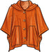 Simplicity Misses' Ponchos Sewing Pattern Kit, Code S9649, Sizes S-M-L-XL-XXL, Multicolor...