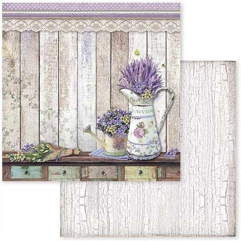 STAMPERIA INTERNATIONAL, KFT PAPER PAD 8X8 10PK PROVENCE, 20.3 x 20.3 (8" x 8"), Multicoloured...
