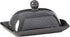 Boston Warehouse Speckleware Butter Dish with Lid, Charcoal...