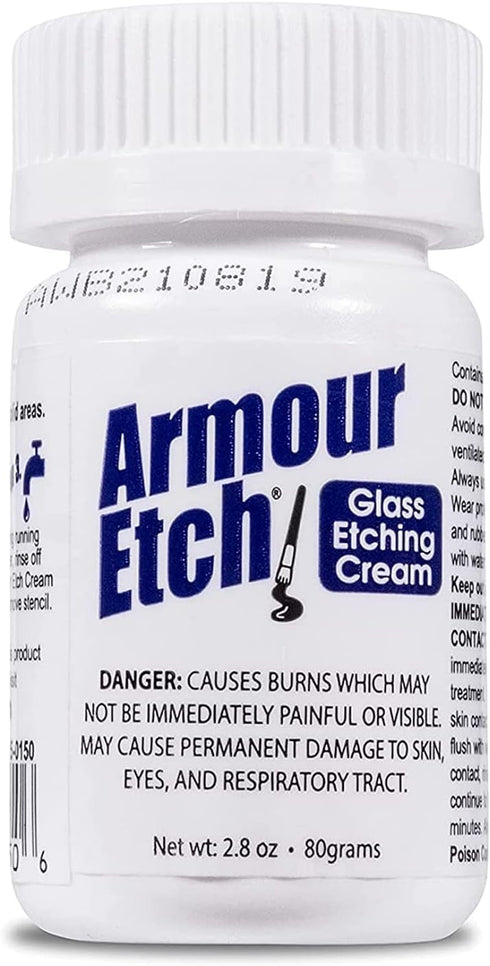 Armour Glass Etching Cream Carded,2.8-Ounce...