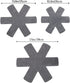 BOYAN Pot and Pan Protectors, Set of 12 and 3 Different Size, Cookware Dividers Pads/Stacking Pan Protectors/Pot Separators Pads for Protecting an...