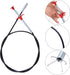 61 Inch Flexible Grabber Claw Pick Up Reacher Tool With 4 Claws Bendable Sink Snake Hair Drain Clog Remove Tool Pickup Reaching Tool for Litter Pi...