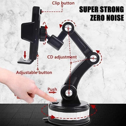 Acssart Car Phone Holder, Awishday Phone Mount for Car, Lonfor Tech Phone Holder, Phone Mount for Car Center Console Stack Super Adsorption Phone ...