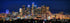 Los Angeles Skyline 2019 PHOTO PRINT UNFRAMED NIGHT COLOR LA 11.75 inches x 36 inches Photographic Panorama Poster Picture Standard Size...