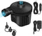 Electric Air Pump, High Power Air Pump Inflator & Deflator Valve with 3 Nozzles, 1.2PSI Pressure Fast Filling Air Pump for Air Mattress, Swimming ...