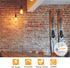 BORT ST58/ST19 Vintage LED Edison Bulbs, Warm White 2700K, Dimmable 6W Edison Light Bulbs, 60W Equivalent, 700LM, E26 Standard Base Filament LED B...