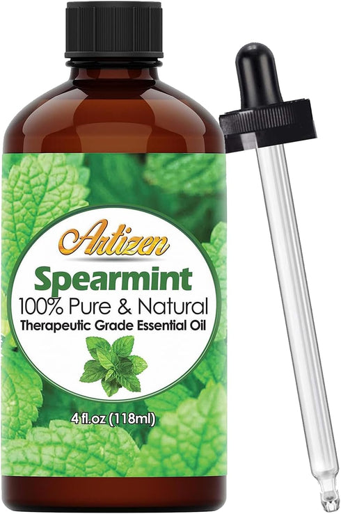 Artizen 4oz Oils - Spearmint Essential Oil - 4 Fluid Ounces...