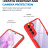 CCSamll for Samsung Galaxy S21 5G Clear Case with Screen Protector, Slim Shockproof Soft TPU Bumper Full Body Protection Phone Cover Case for Sams...