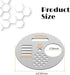 Flexzion Bee Hive Nuc Box Entrance Gate - 6 PCS 2.6 Inch Stainless Steel Entrance Discs Door for Beehive Nuc Bee Boxes - Beekeeping Equipment Beeh...