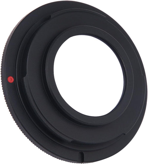 Haoge Manual Lens Mount Adapter Built-in Glass for M42 42mm Screw Mount Lens to Nikon F Mount Camera such as D800 D800E D810 D810A D850 DF D750 D5...