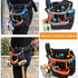 Luchuan Tool Pouch Belt,8-POCKET Oxford Cloth Electrician Tool Pouch Bag with Adjustable Waist Strap...