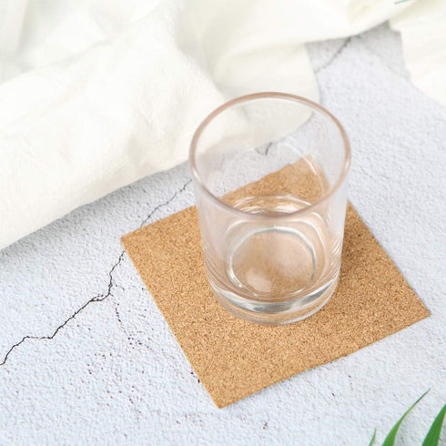 40 Pcs Square Self-Adhesive Cork Sheets,4"x 4" Cork Mats Backing Sheets Mini Wall Cork Tiles for Heat Resistant Coasters and DIY Crafts Supplies...