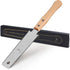 Japanese Hand Saw Woodworking Tools, SS SHOVAN Double Edged 11/17 TPI Flush Cut Saw, Wooden Handle Pull Saw Small Handsaw for Fine Cutting Wood...