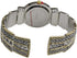 Metal Ladies Western Bangle/Cuff Watch with Simple Rhinestones on Band (Two Tone)...