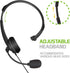 Cellet Wired Hands Free Headphones with 3.5mm Jack, compatible to Computer Cellphone Headphone PC Skype Webinar Smart Phone Call Center Use Hands ...