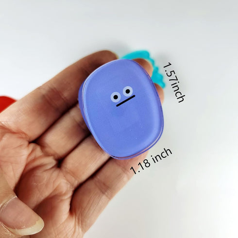 4 Grimace Clips Cute Smiley face Paper Clips Snack Bags Paper Note Stickers for Storage Learning Desktop Storage Organizing Kitchen Desktop...