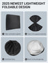 Proadsy 2025 Upgrade Windshield Sun Shade Custom Fit 2010-2025 Toyota 4Runner Sunshade 4-Layer Foldable Front Sunshade Protector Sun Visor Blocks ...